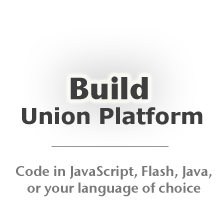 Build connected applications JavaScript, Flash, Java, or your language of choice